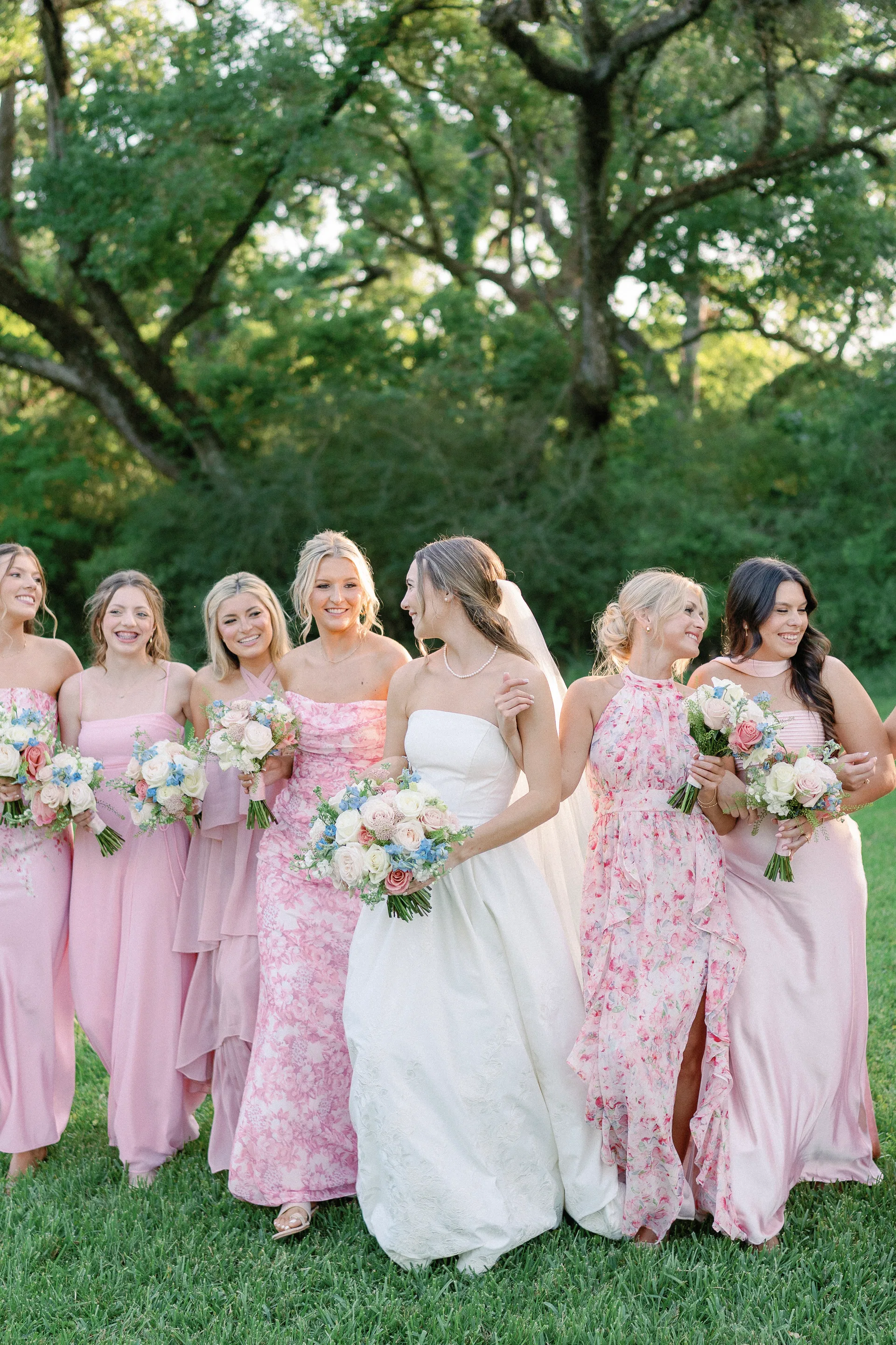 Couple portrait at an intimate Dallas micro wedding